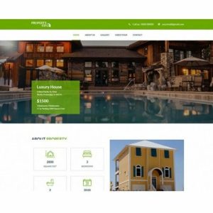 Property Info - HTML Template