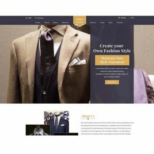 Tailor Shop - HTML Template